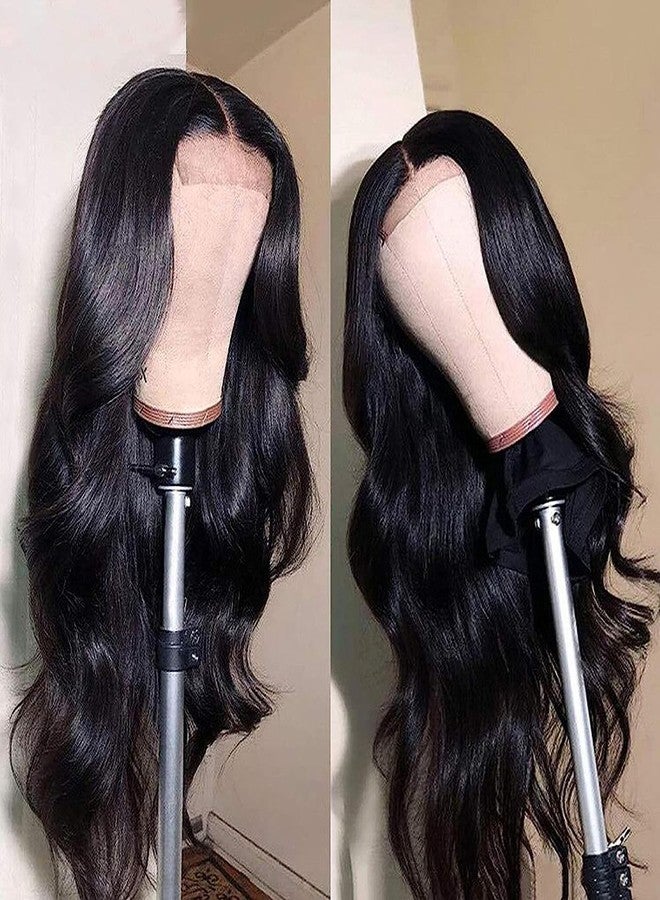 New You NewYou 28 Inch Body Wave Glueless Wigs Human Hair 4x4 Lace Closure Wigs 200 Density Lace Front Wigs Human Hair for Women - Image 2